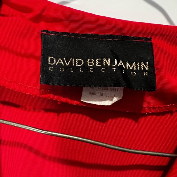 David Benjamin Collection Women’s Vintage Red Blazer Size 5/6 - Picture 6 of 12